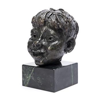 JACOB EPSTEIN Third Portrait of Jackie, Laughing (Ragamuffin).